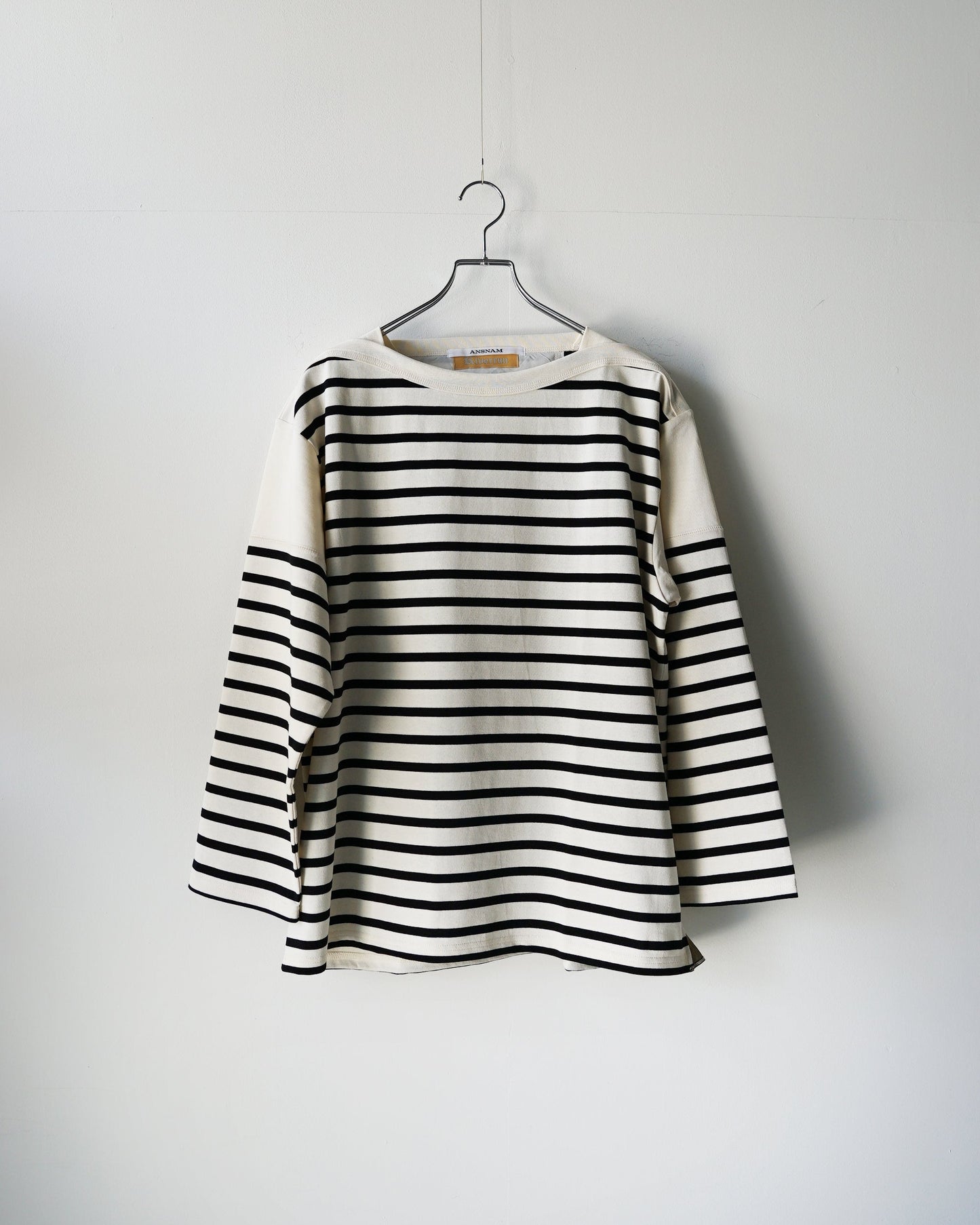 ANSNAM Riverrun BOAT NECK L/S TEE