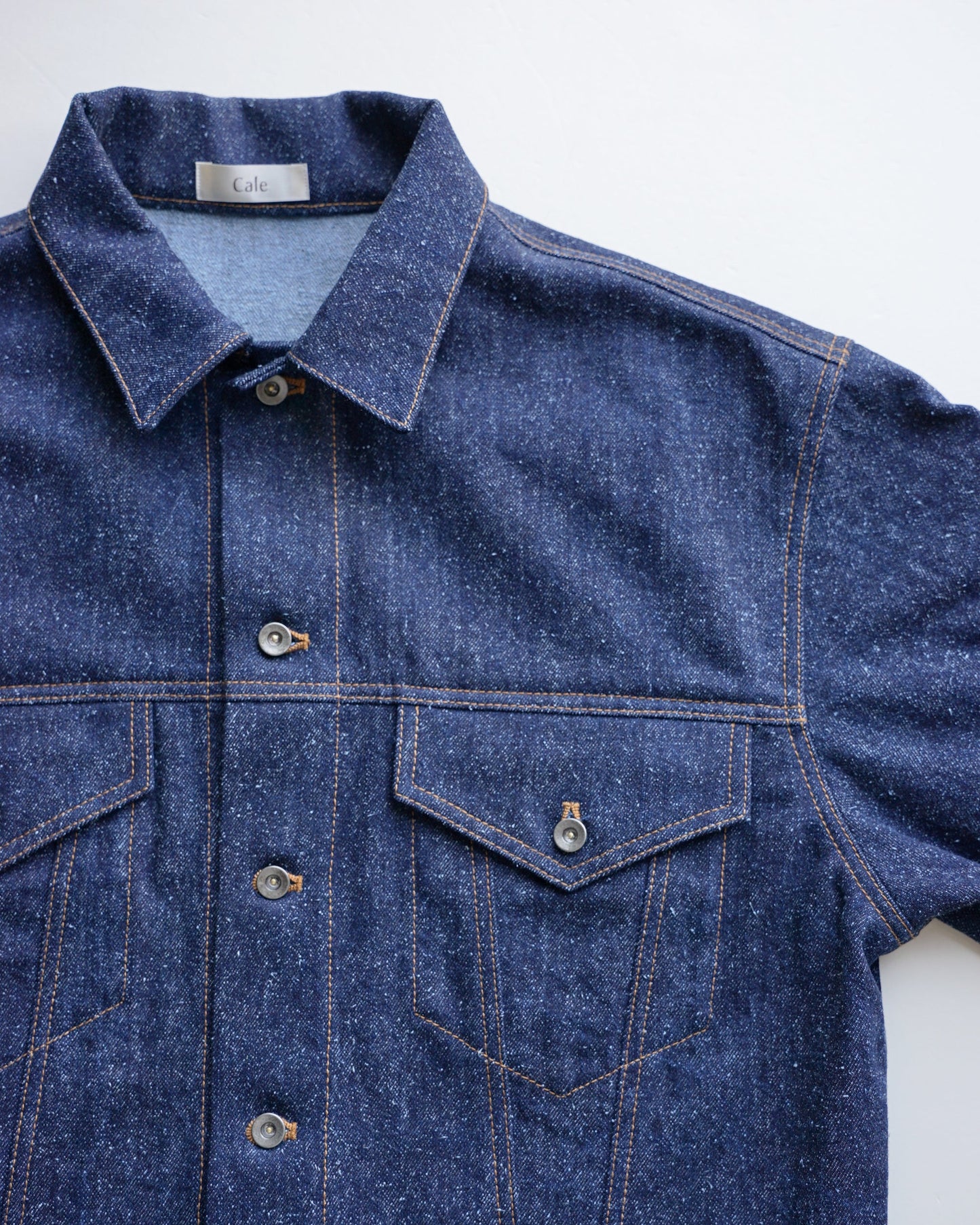 Cale COTTON SILK DENIM JACKET