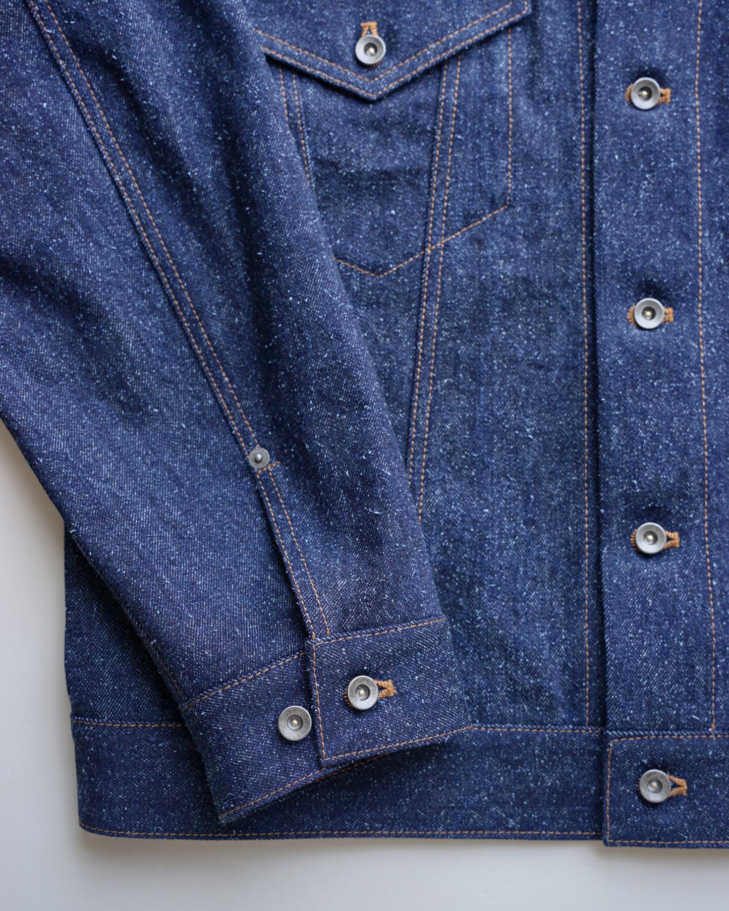 Cale COTTON SILK DENIM JACKET