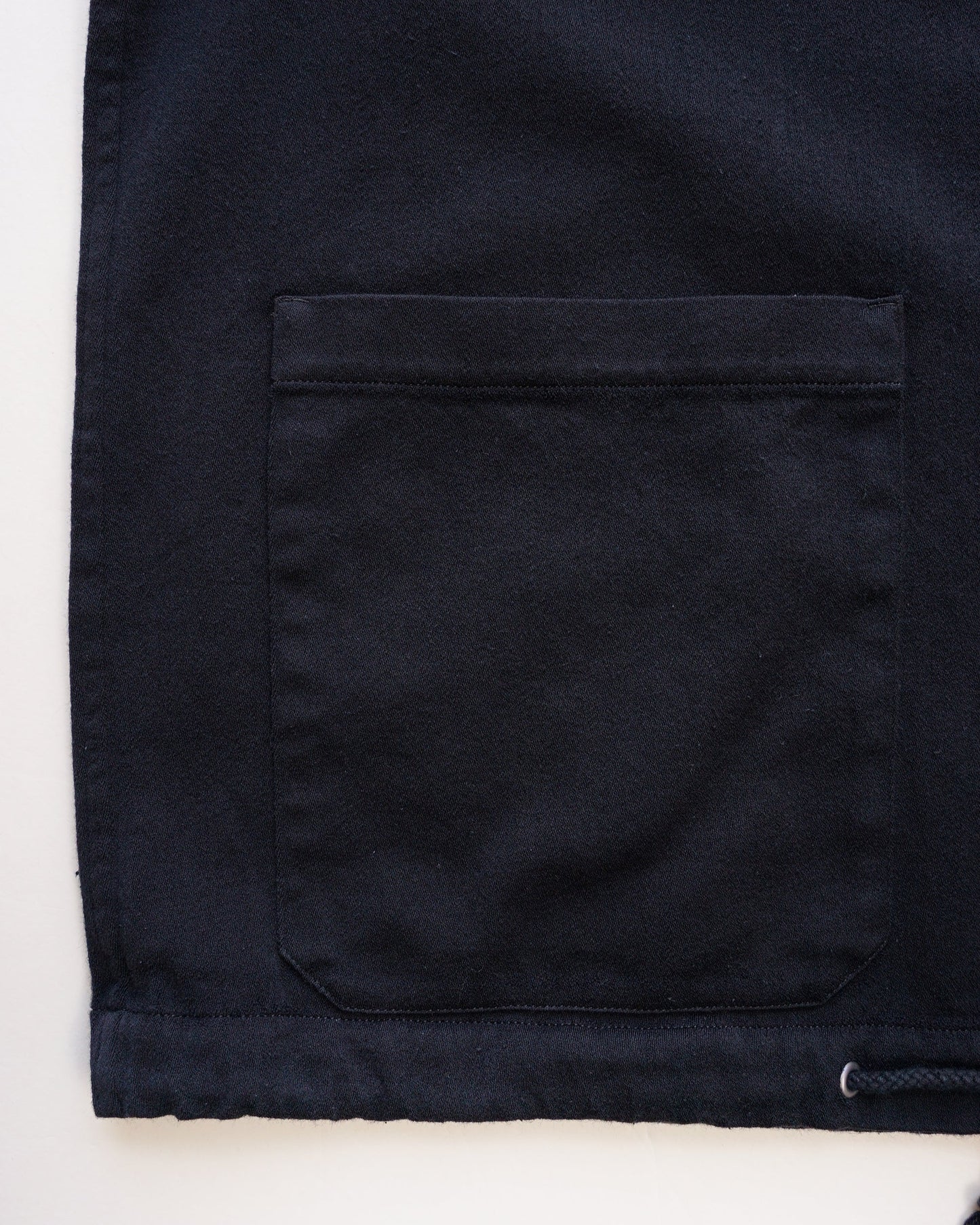 ミッドレイヤーブルゾン ポケット部分