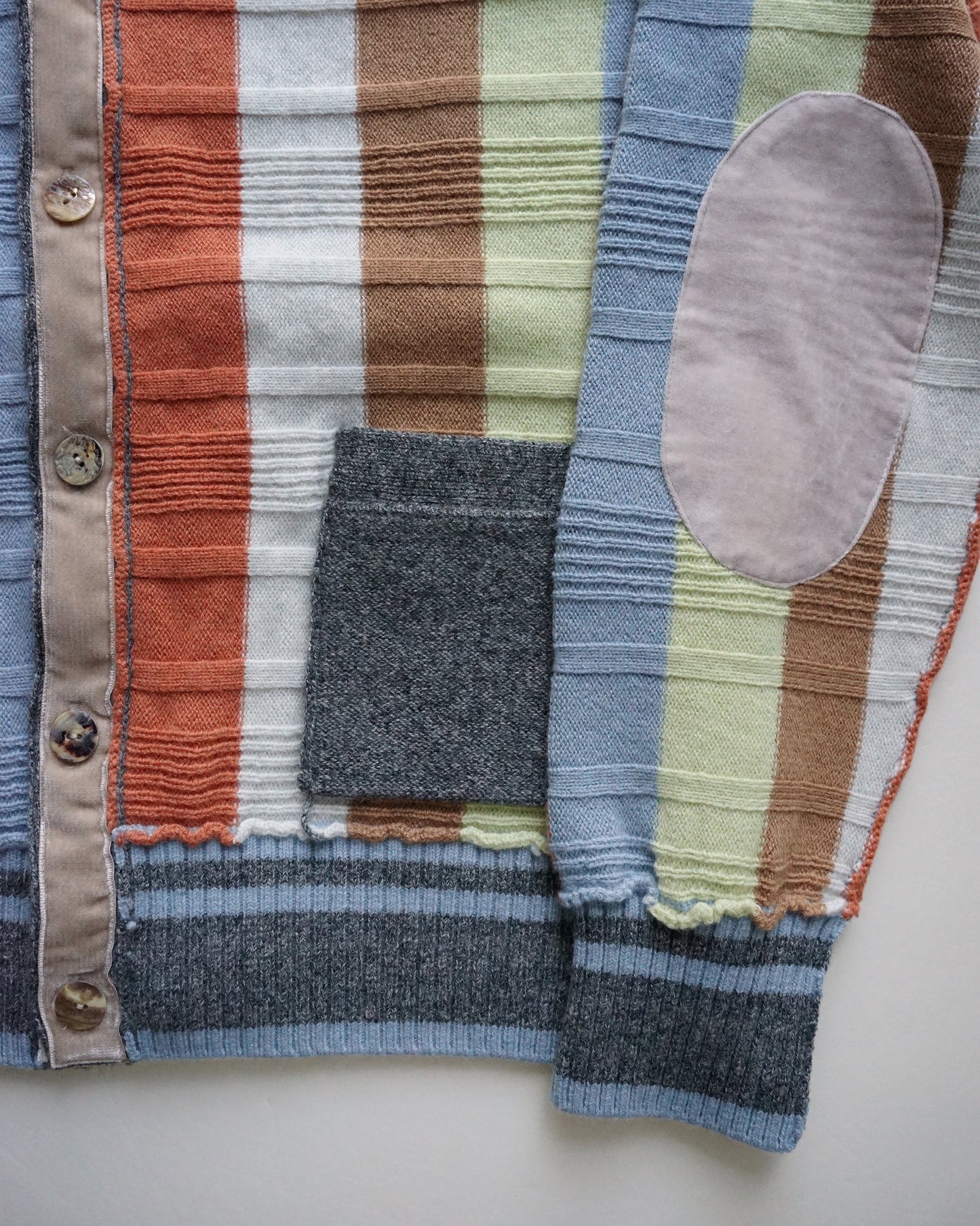 ANSNAM Rriverrun stripes cardigan