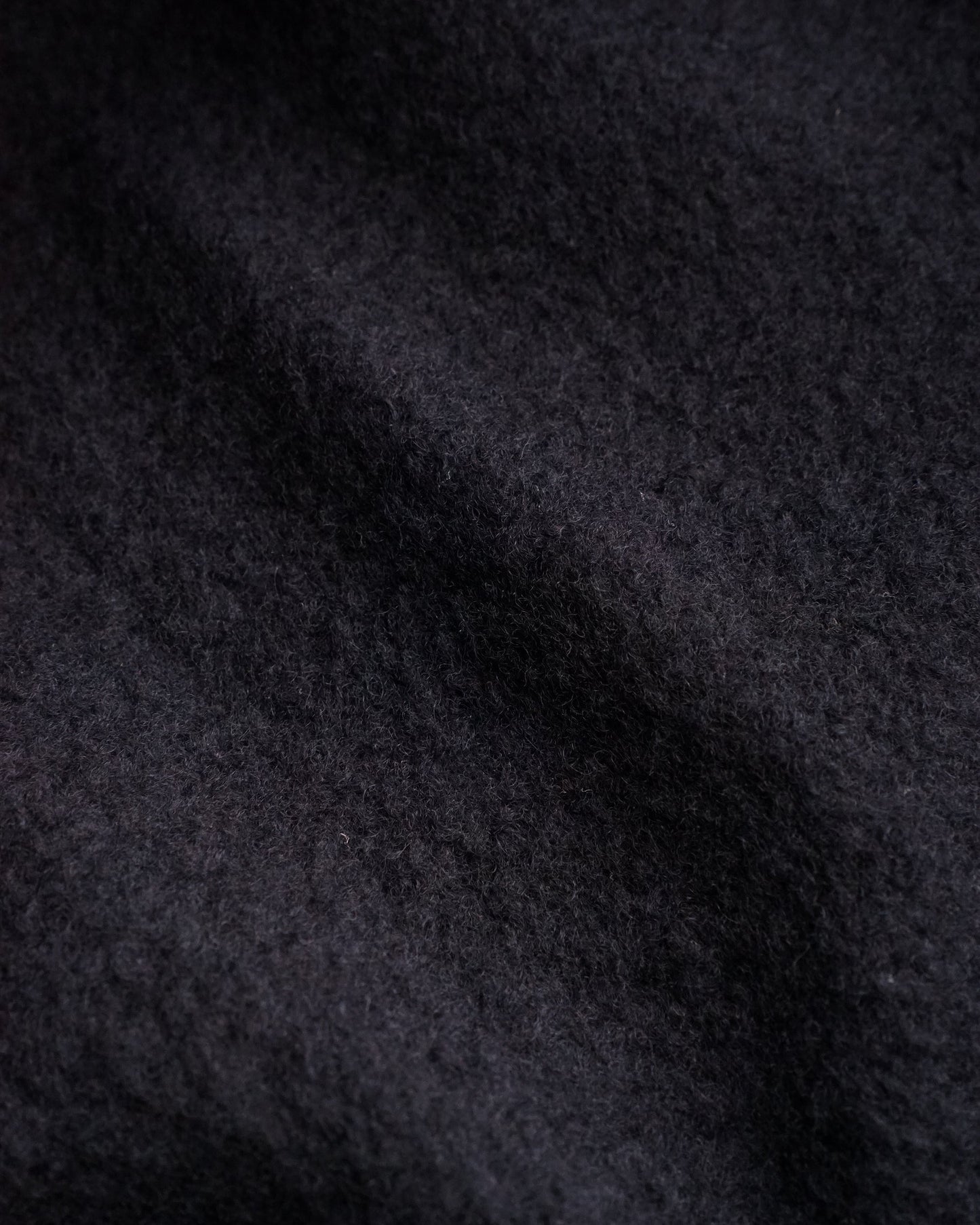 and wander cotton wool half zip sweat