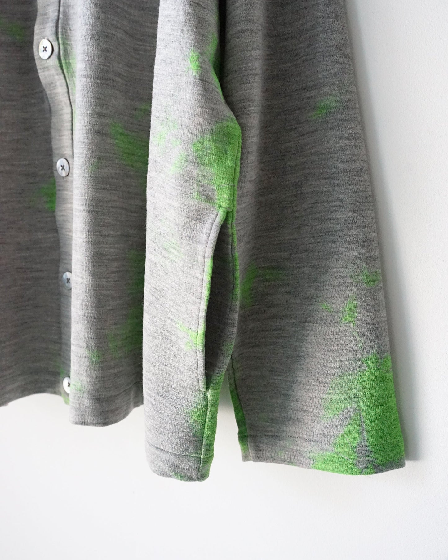 suzusan Merino Wool Jersey Cardigan