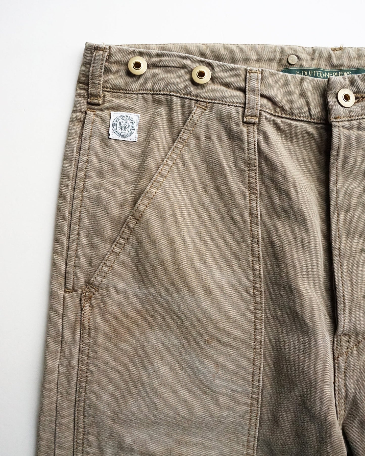 The DUFFER N NEPHEWS DOUBLE KNEE TROUSERS BASS