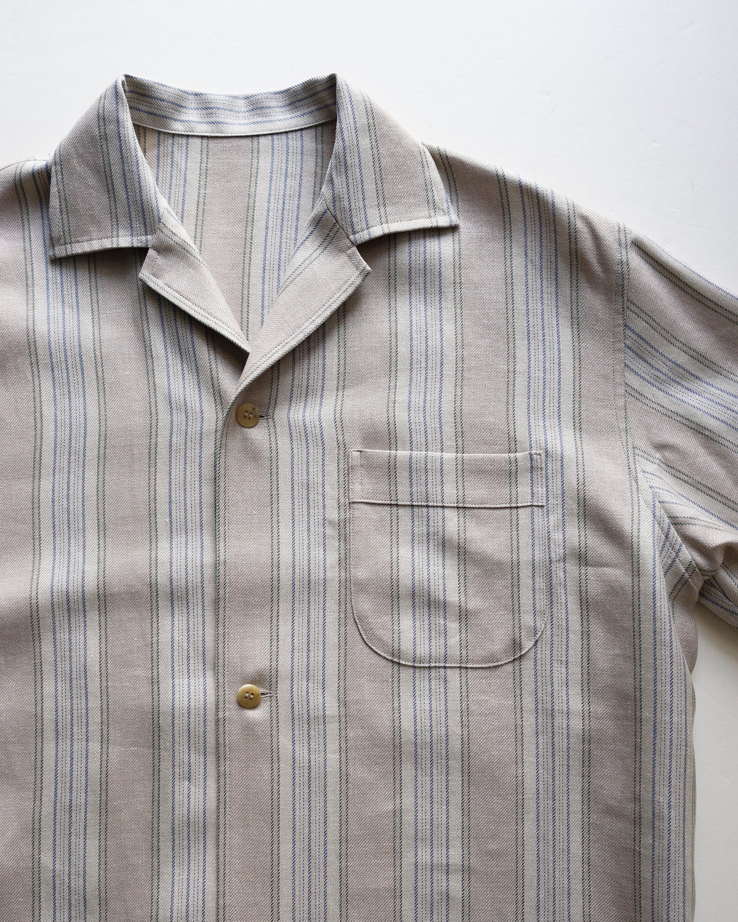 Cale LINEN WOOL SILK STRIPE JACKET