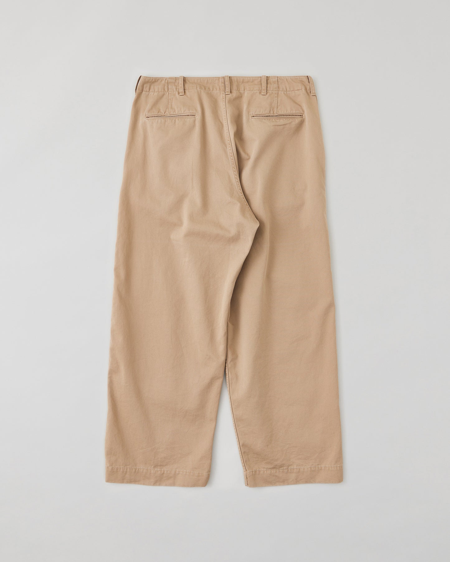NICENESS DISTRESSED RESIZED CHINO TROUSERS ALBARN