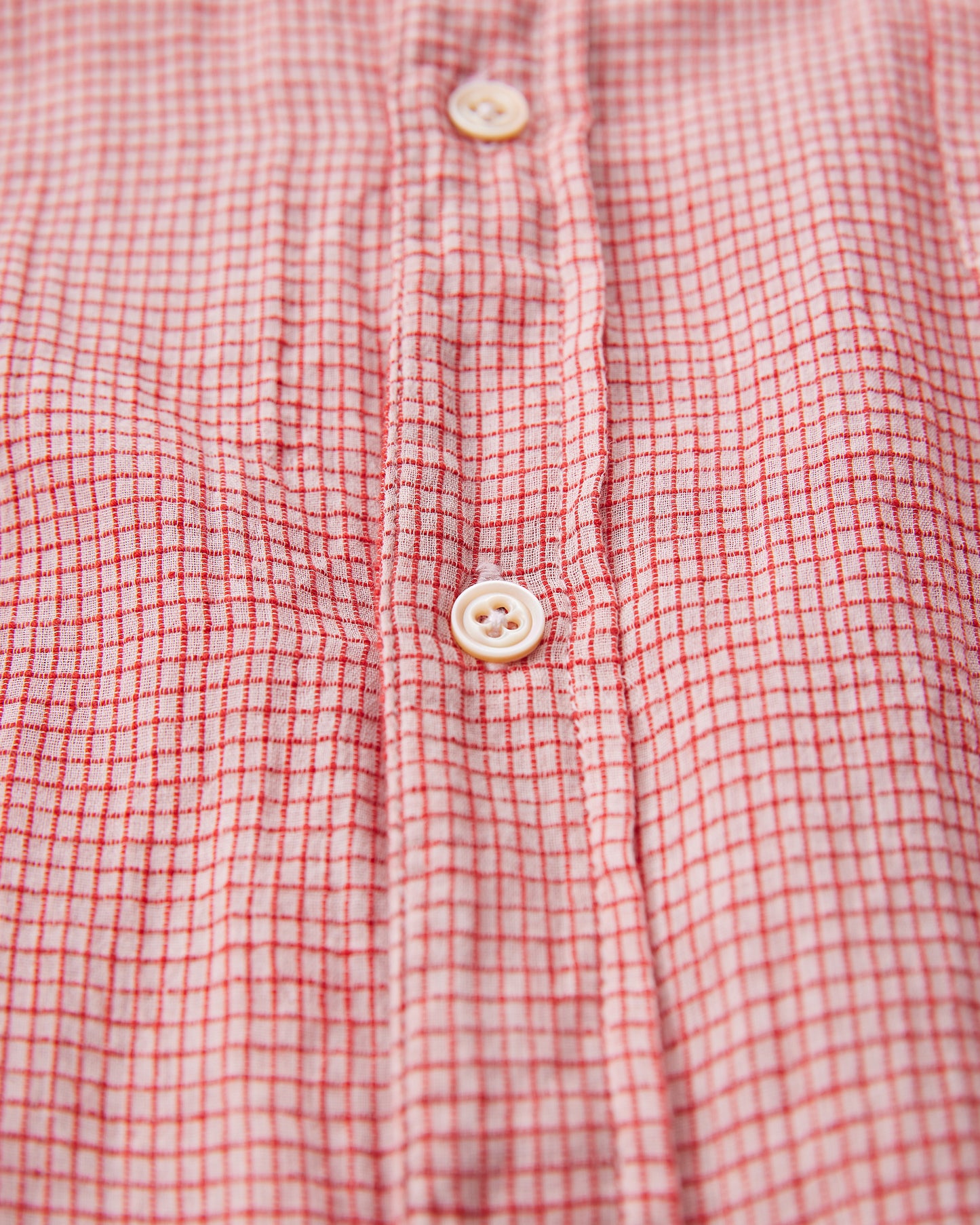 NICENESS RIPSTOP OPEN COLLAR SHIRT KAUSHAL