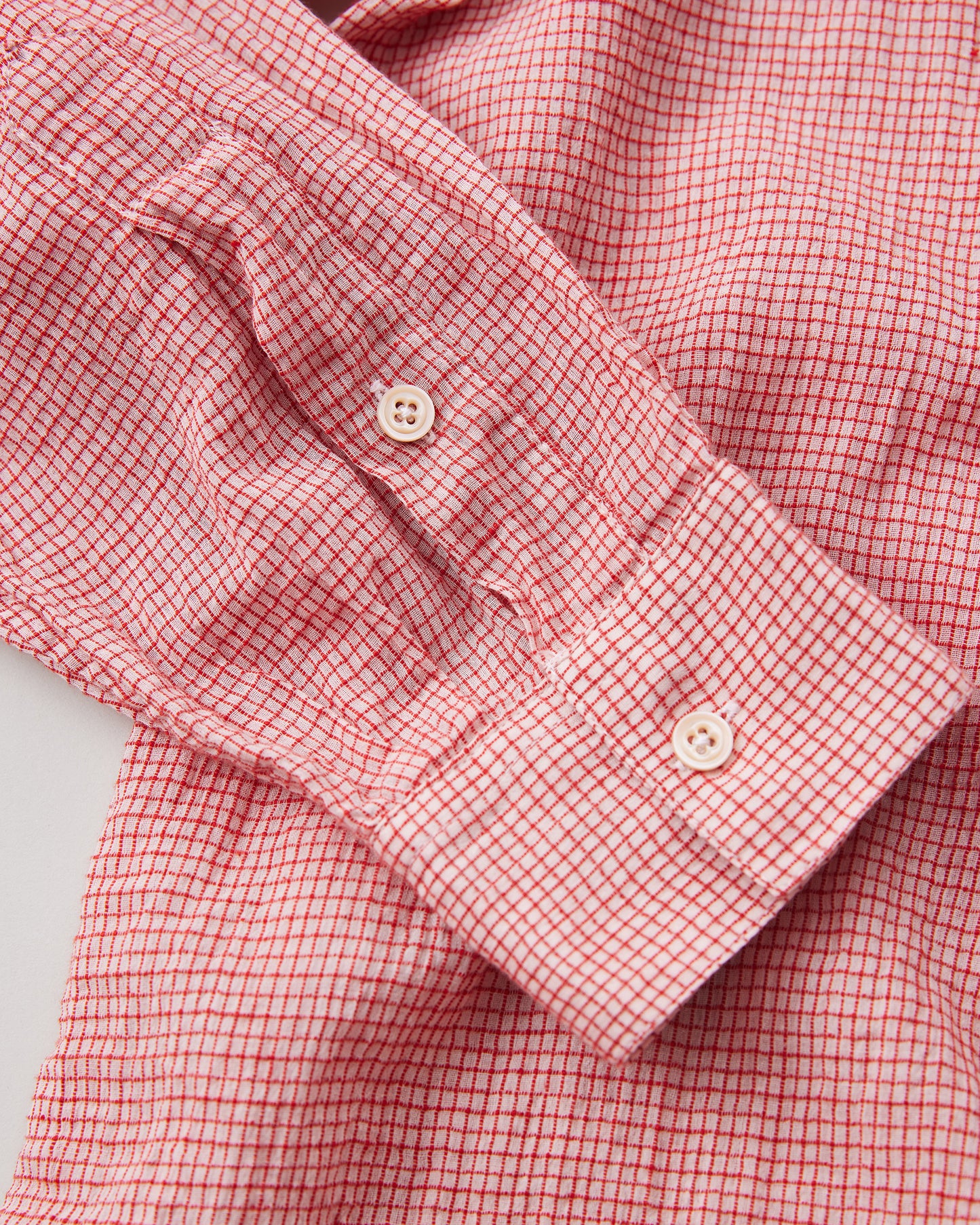 NICENESS RIPSTOP OPEN COLLAR SHIRT KAUSHAL