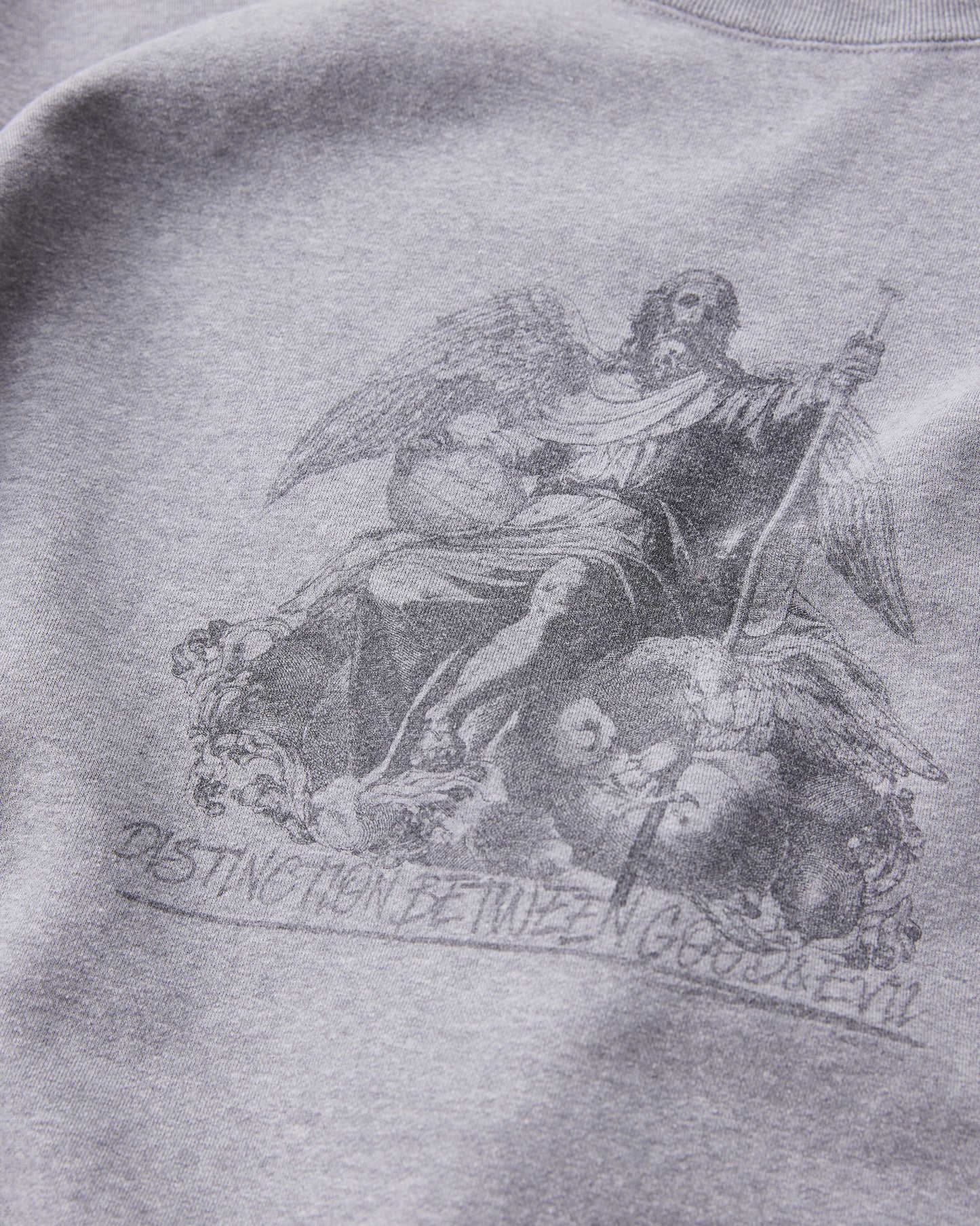 NICENESS CREW NECK SWEAT (HTHR) FREEMAN -ZEUS-