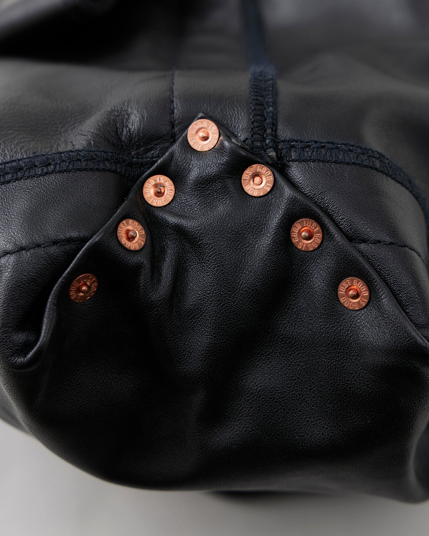 NICENESS HORSE LEATHER SHOULDER STRAP BAG H.LEDZ