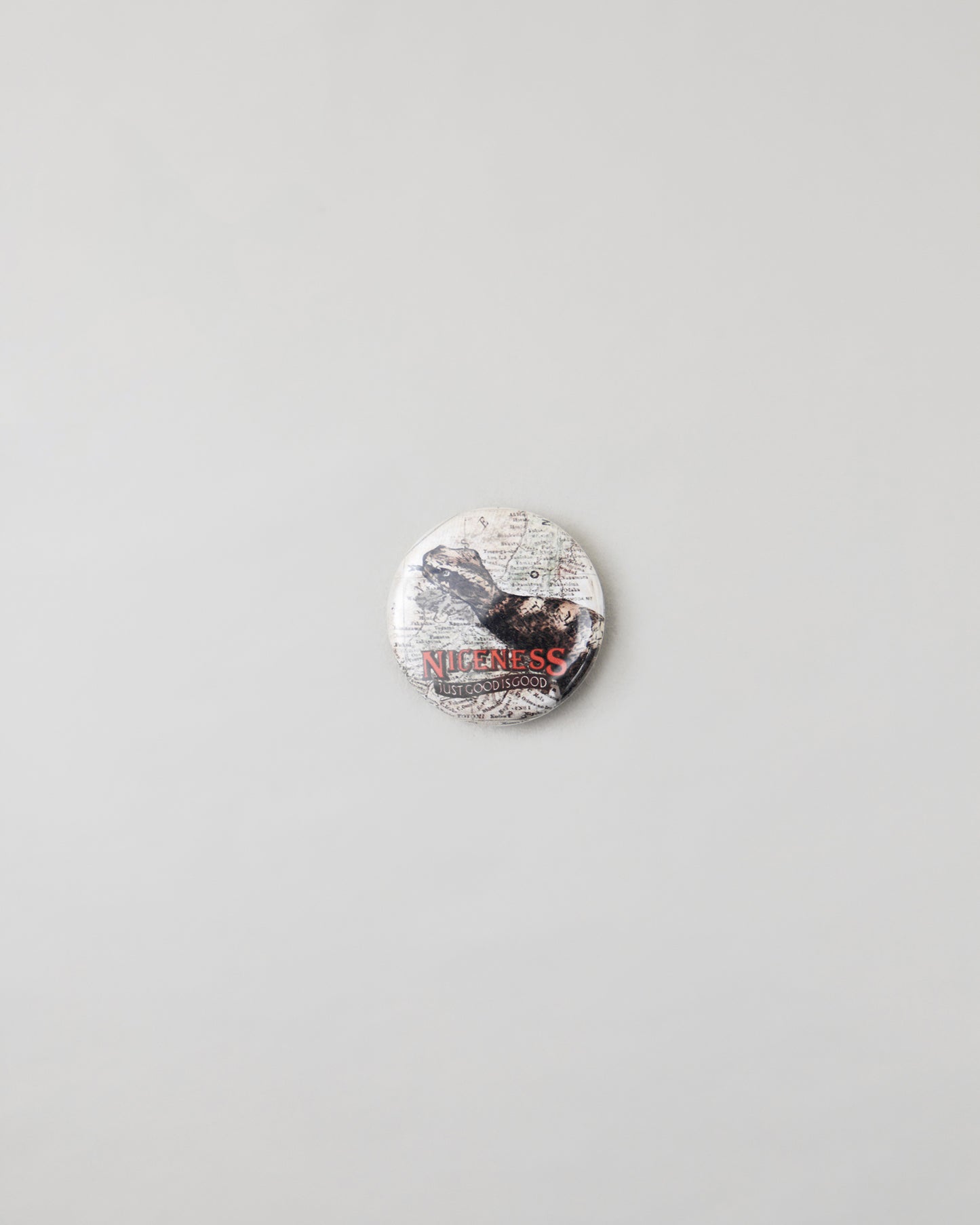 NICENESS SET OF 4 ALUMINUM BADGES BIRTHDAY