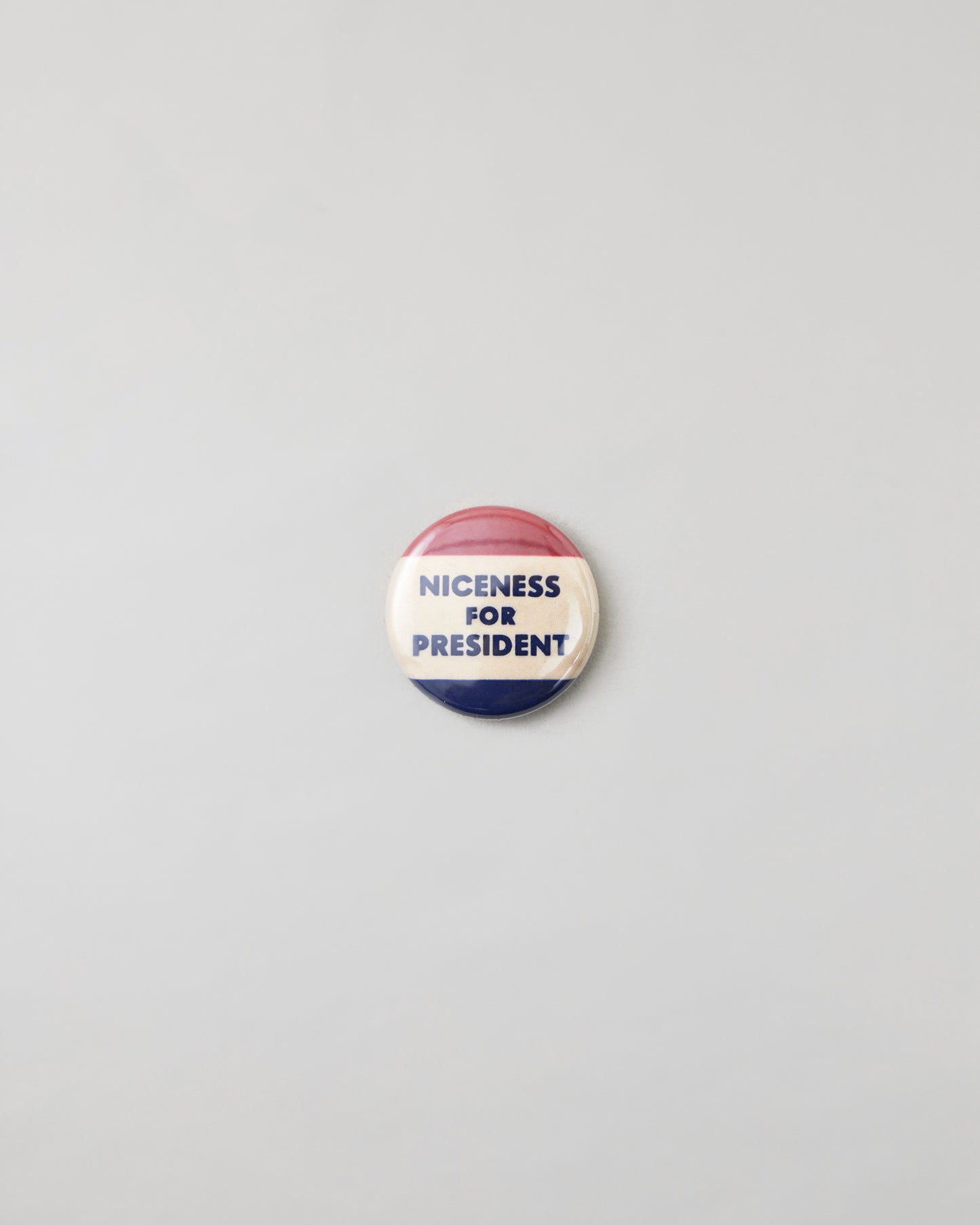 NICENESS SET OF 4 ALUMINUM BADGES BIRTHDAY