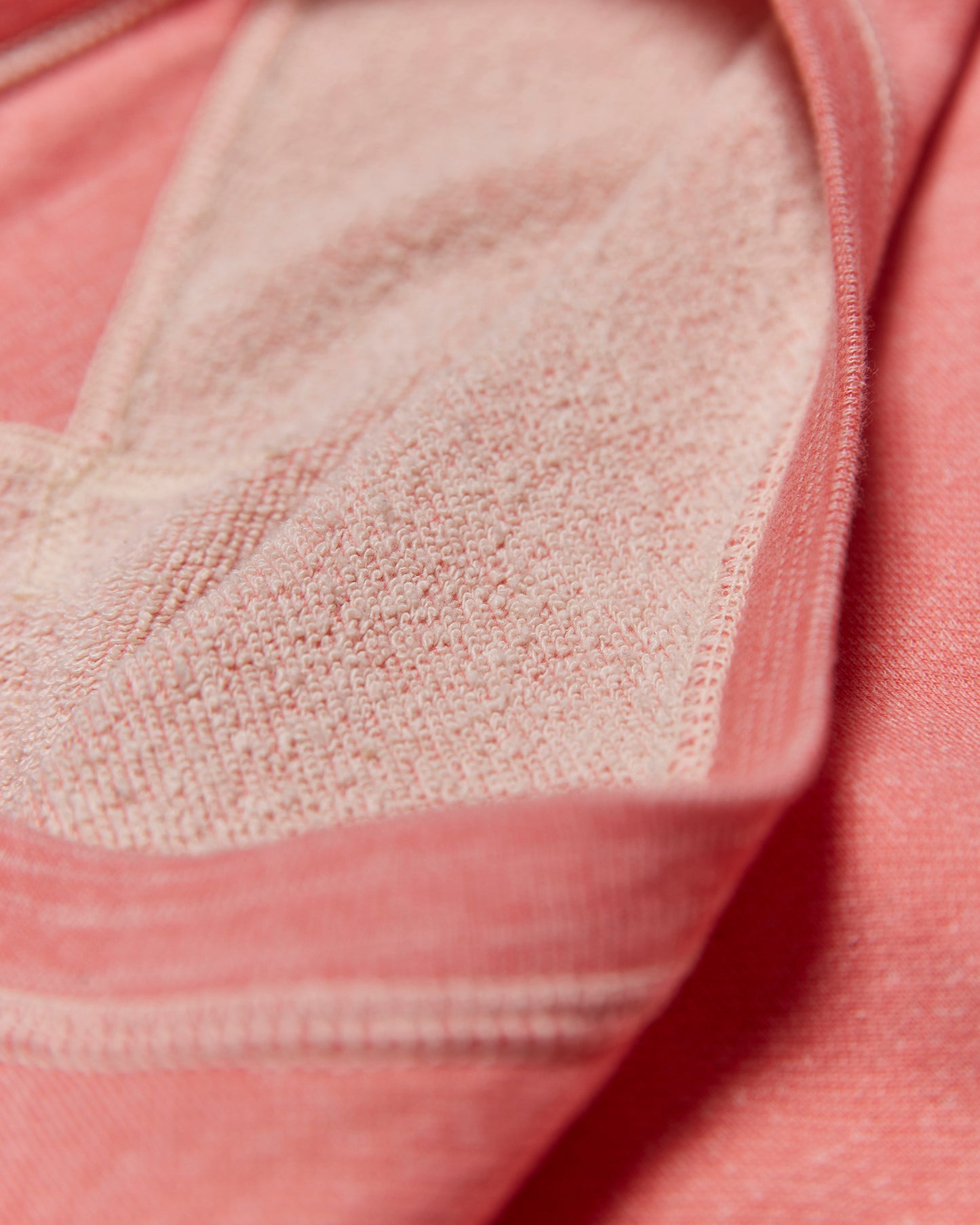 スウェット 裏側の生地感