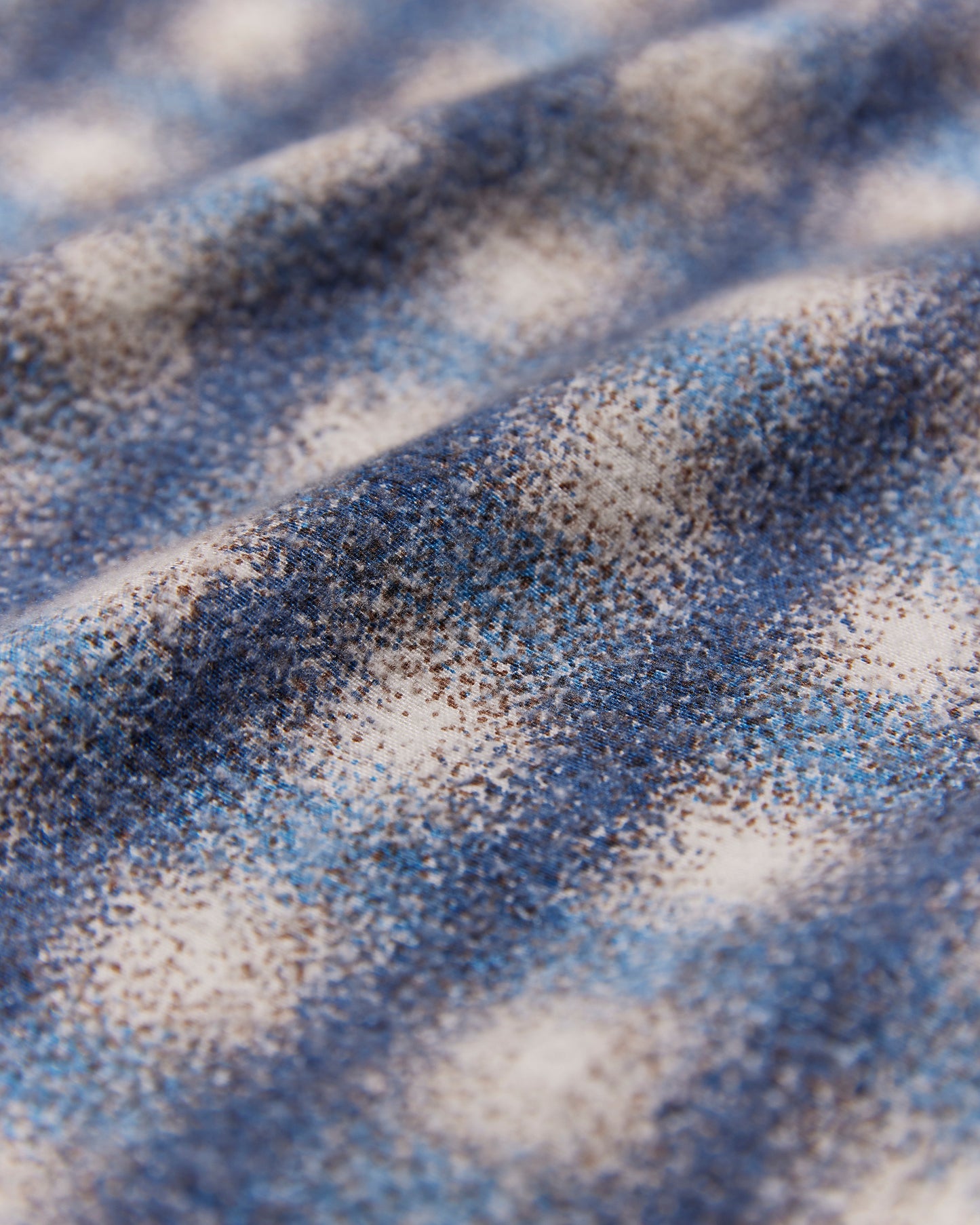 パジャマパンツ 生地の質感 チェック柄