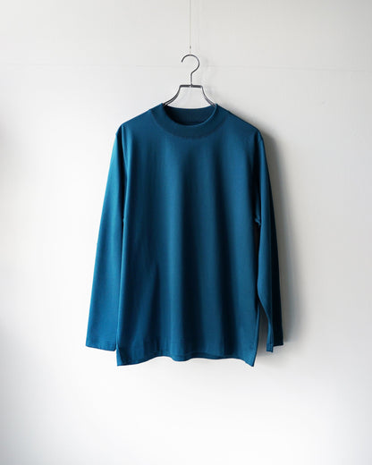 Cale　50/2 TENJIKU BIO MERCERIZED L/S TEE