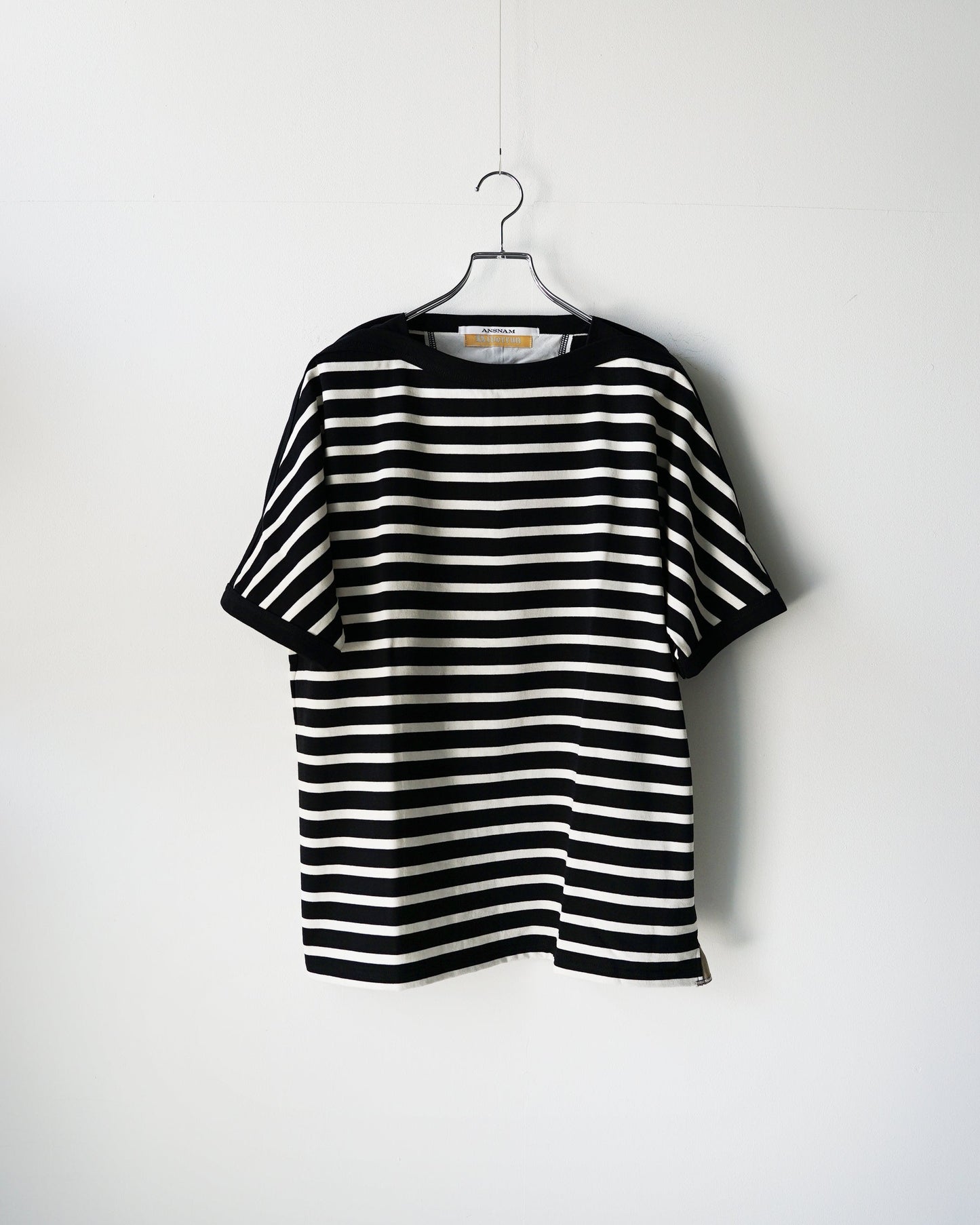 ANSNAM Riverrun　BOAT NECK TEE