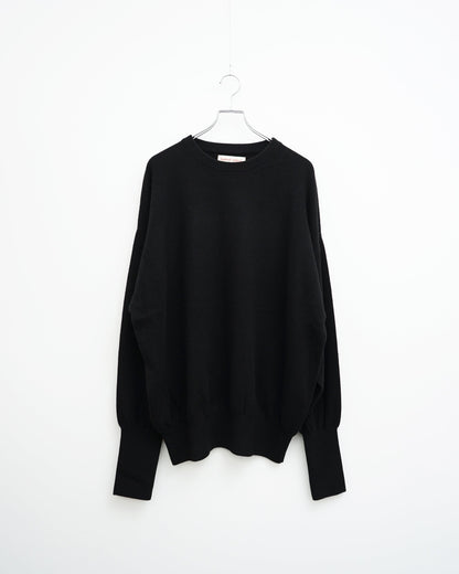 barbell object　バーベルオブジェクト　ls knit　正面