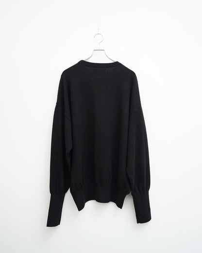 barbell object　バーベルオブジェクト　ls knit　背面