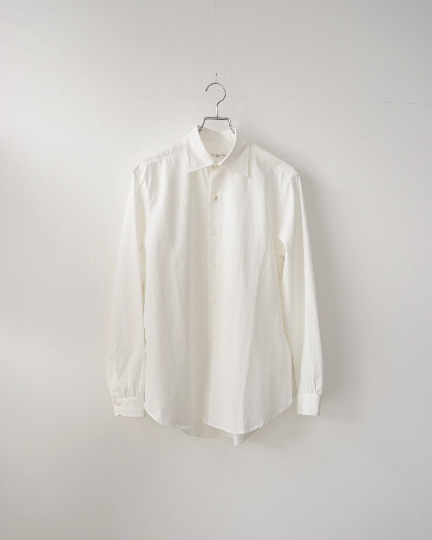 Aquellos Ojos Verdes　Windsor Wide collar shirt -Vintage dressed twill-