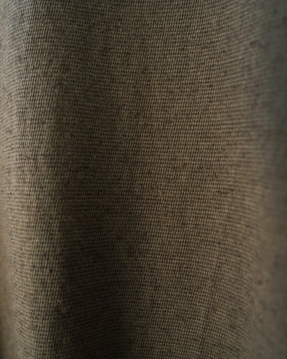 bo top 生地の質感　カーキ