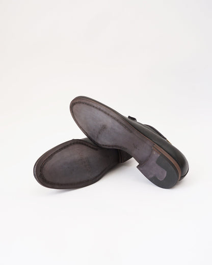 ダンスシューズ　ソール部分　レザー　