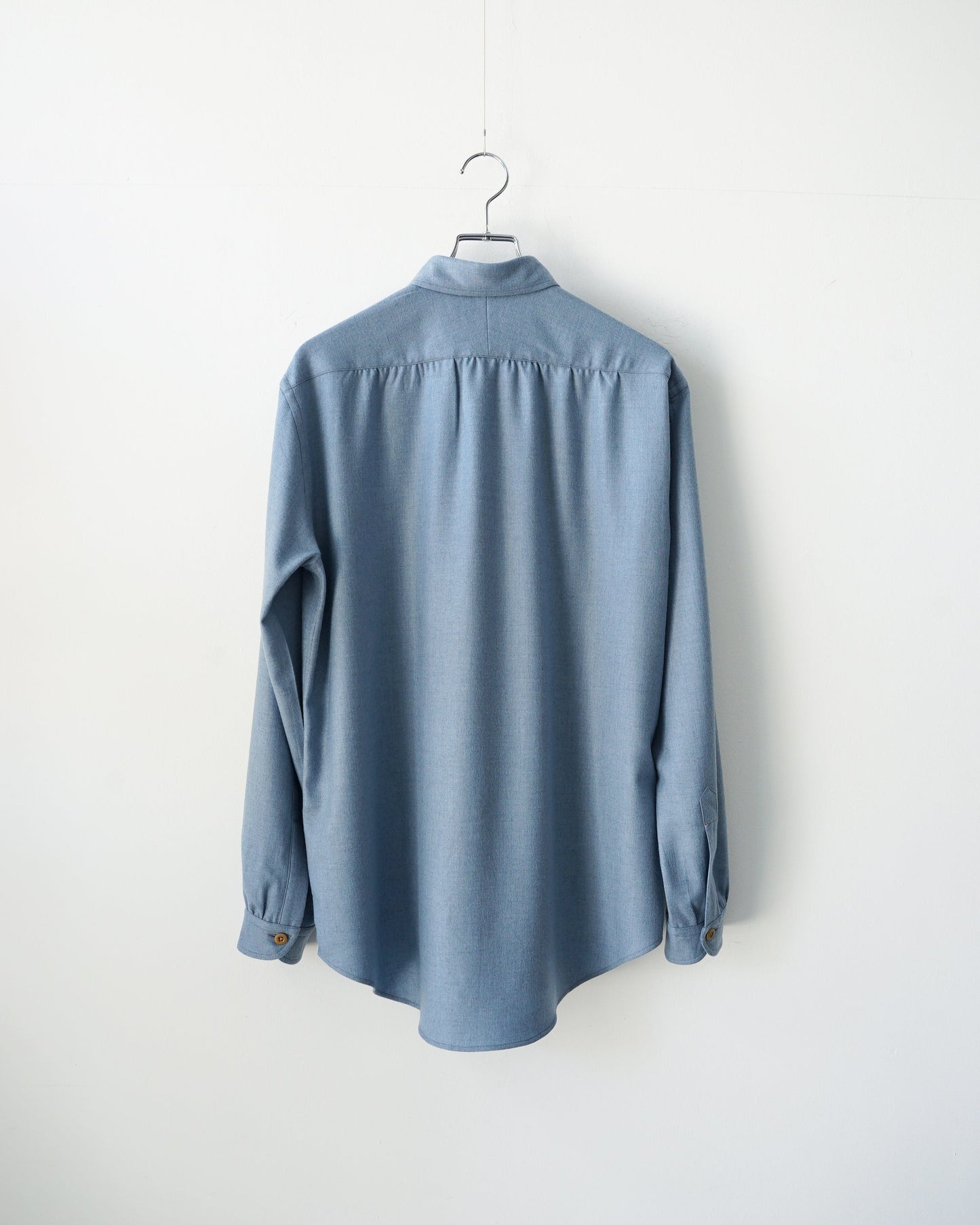 Aquellos Ojos Verdes　Windsor Wide collar shirt -Chemise flannel-