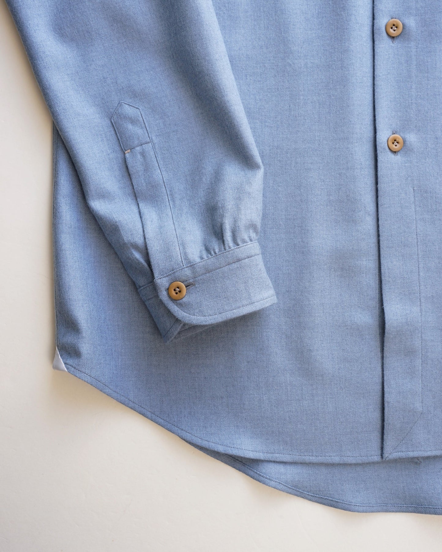 Aquellos Ojos Verdes　Windsor Wide collar shirt -Chemise flannel-