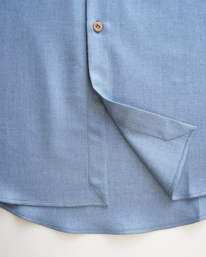 Aquellos Ojos Verdes　Windsor Wide collar shirt -Chemise flannel-