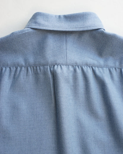 Aquellos Ojos Verdes　Windsor Wide collar shirt -Chemise flannel-