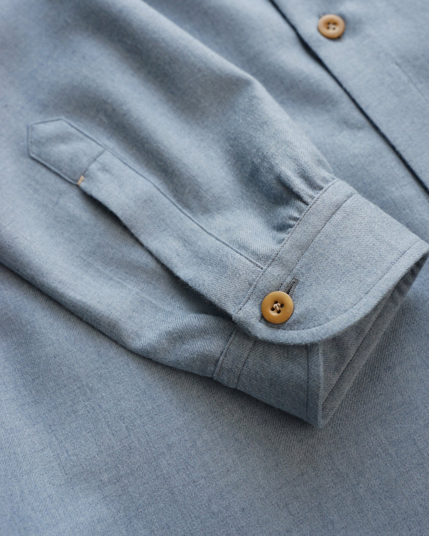 Aquellos Ojos Verdes　Windsor Wide collar shirt -Chemise flannel-