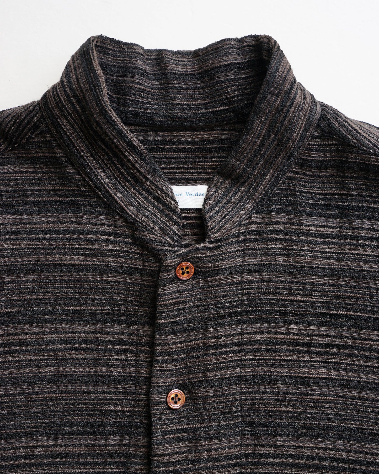 Aquellos Ojos Verdes　Professor shirt -Pinwale border-