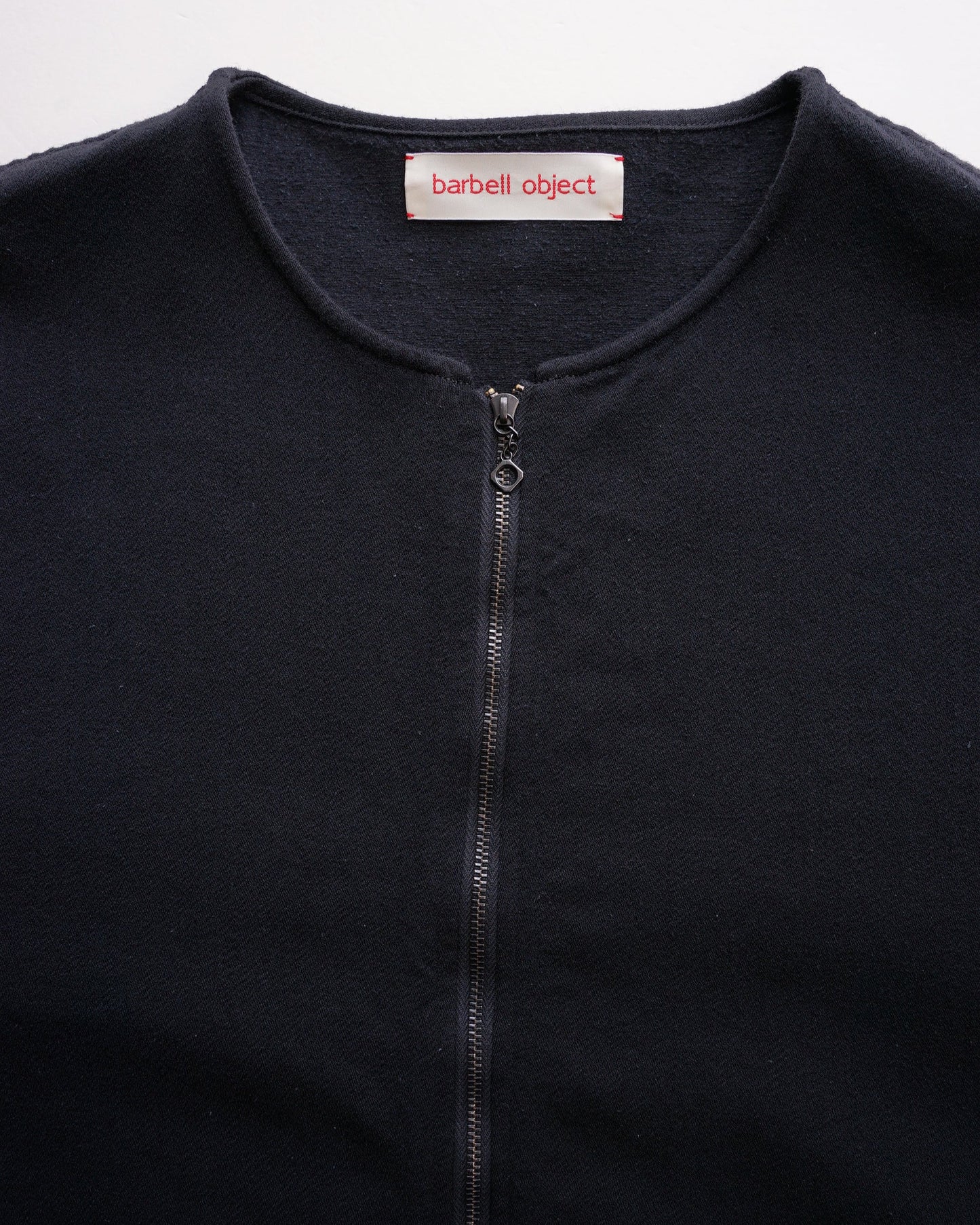 ミッドレイヤーブルゾン　ファスナー　ディテール