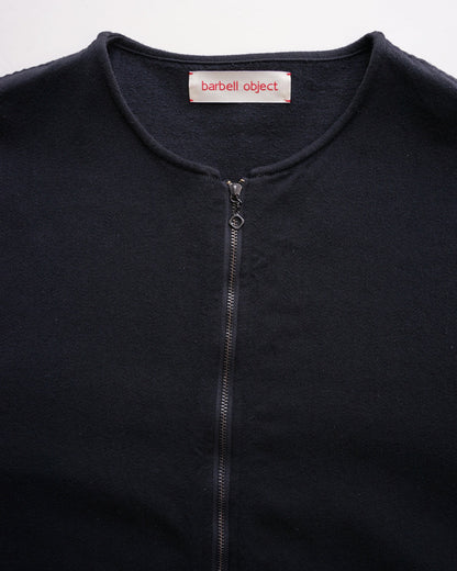 ミッドレイヤーブルゾン　ファスナー　ディテール