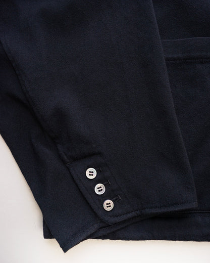 ミッドレイヤーブルゾン　袖口　ディテール