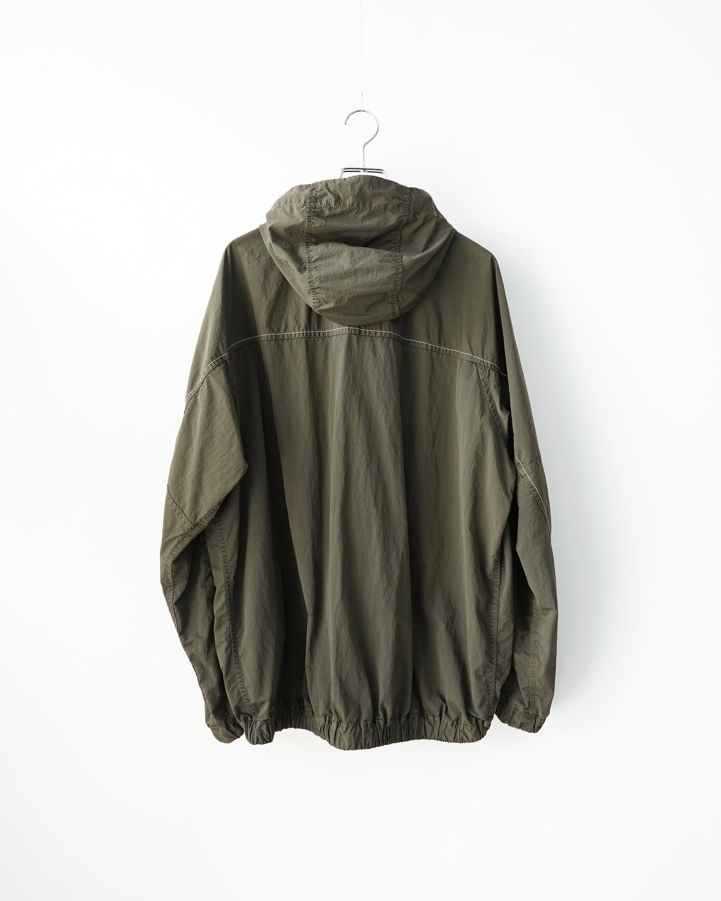 and wander　ROA x and wander garment dye nylon hooded jacket