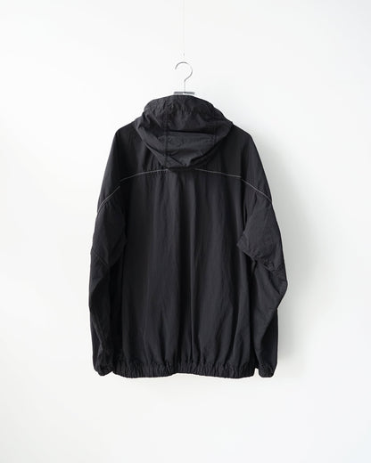 and wander　ROA x and wander garment dye nylon hooded jacket