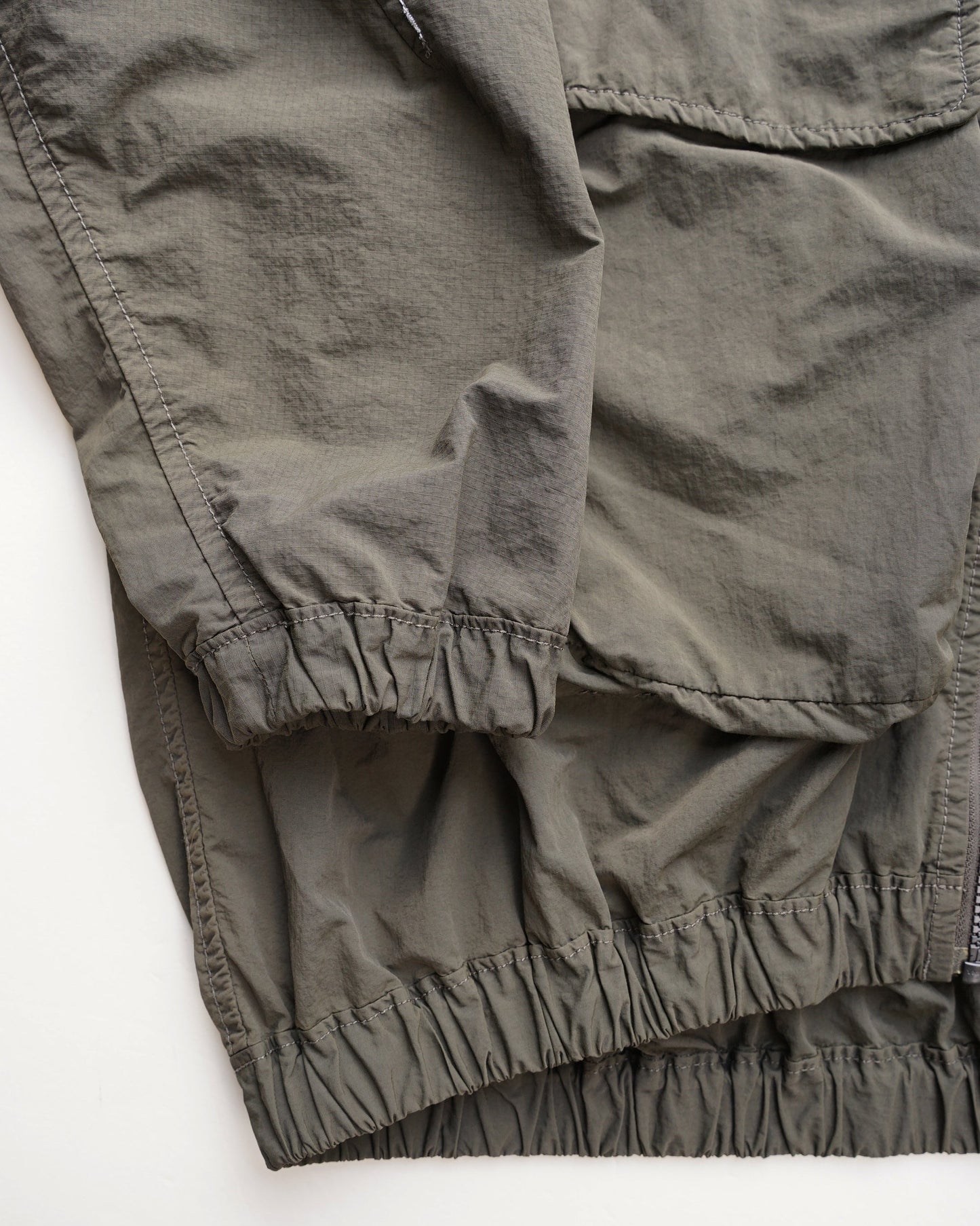 and wander　ROA x and wander garment dye nylon hooded jacket