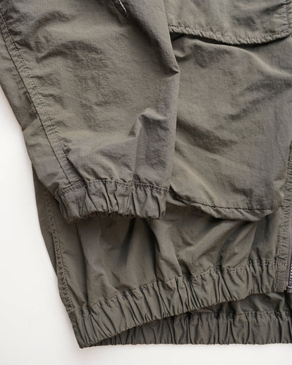 and wander　ROA x and wander garment dye nylon hooded jacket