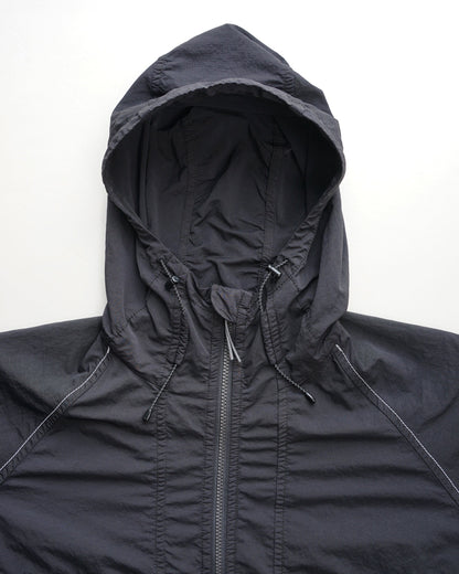 and wander　ROA x and wander garment dye nylon hooded jacket