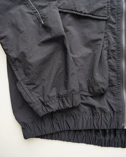 and wander　ROA x and wander garment dye nylon hooded jacket