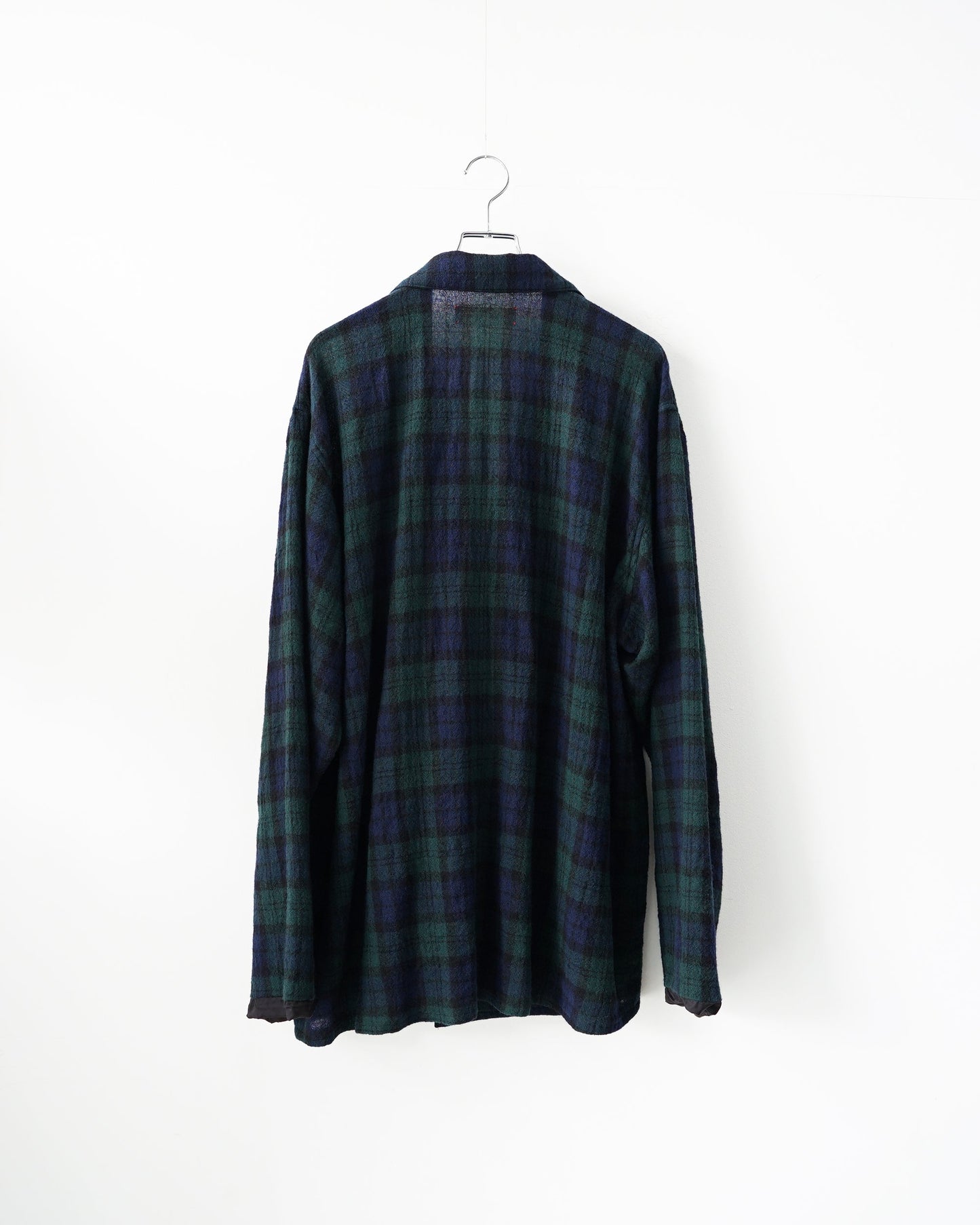 barbell object　wool coat