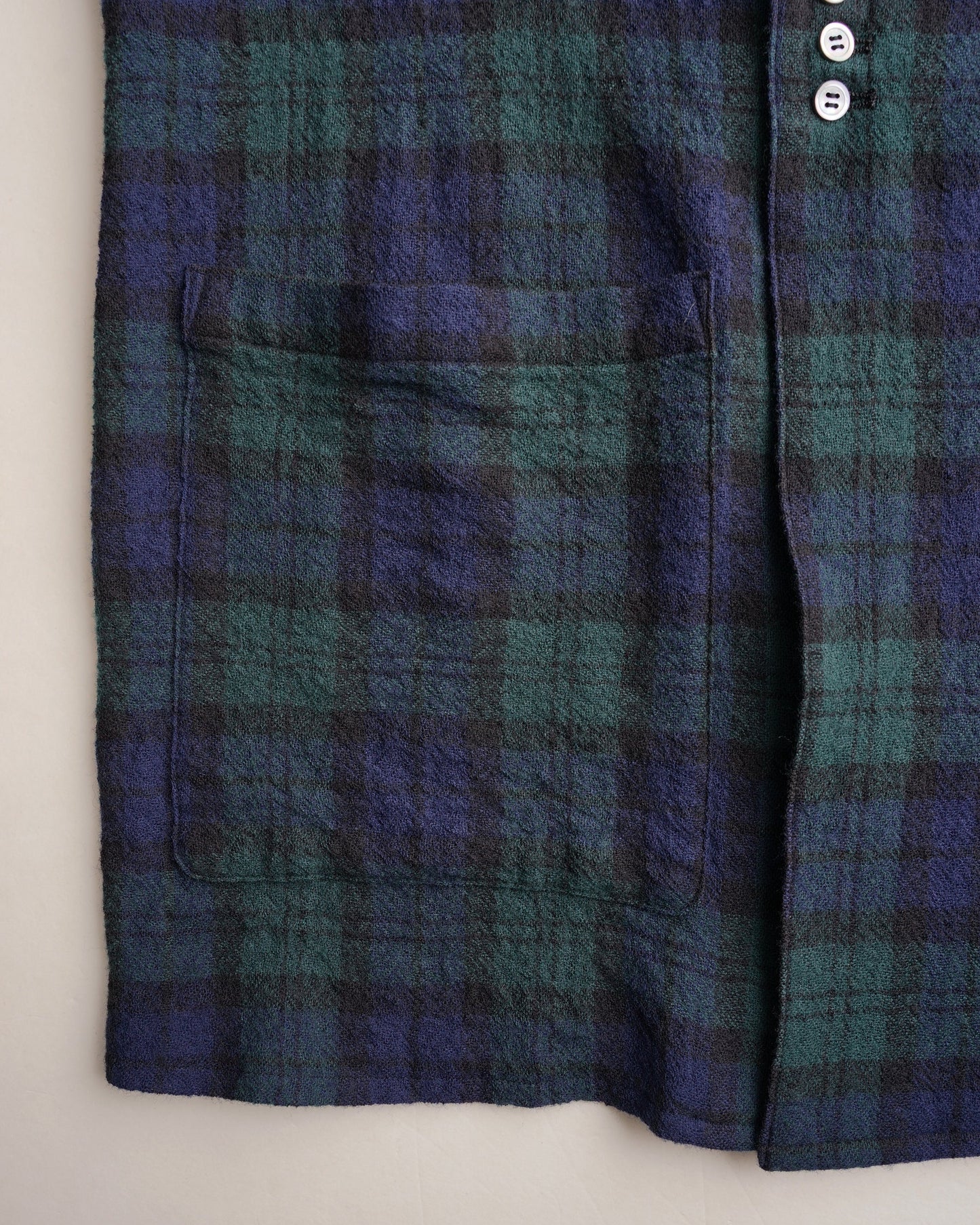 barbell object　wool coat