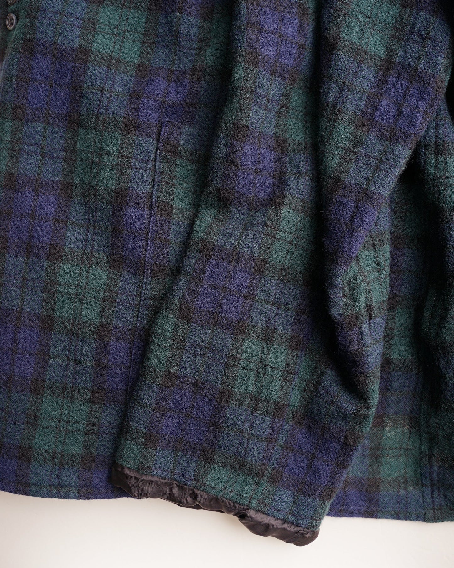 barbell object　wool coat