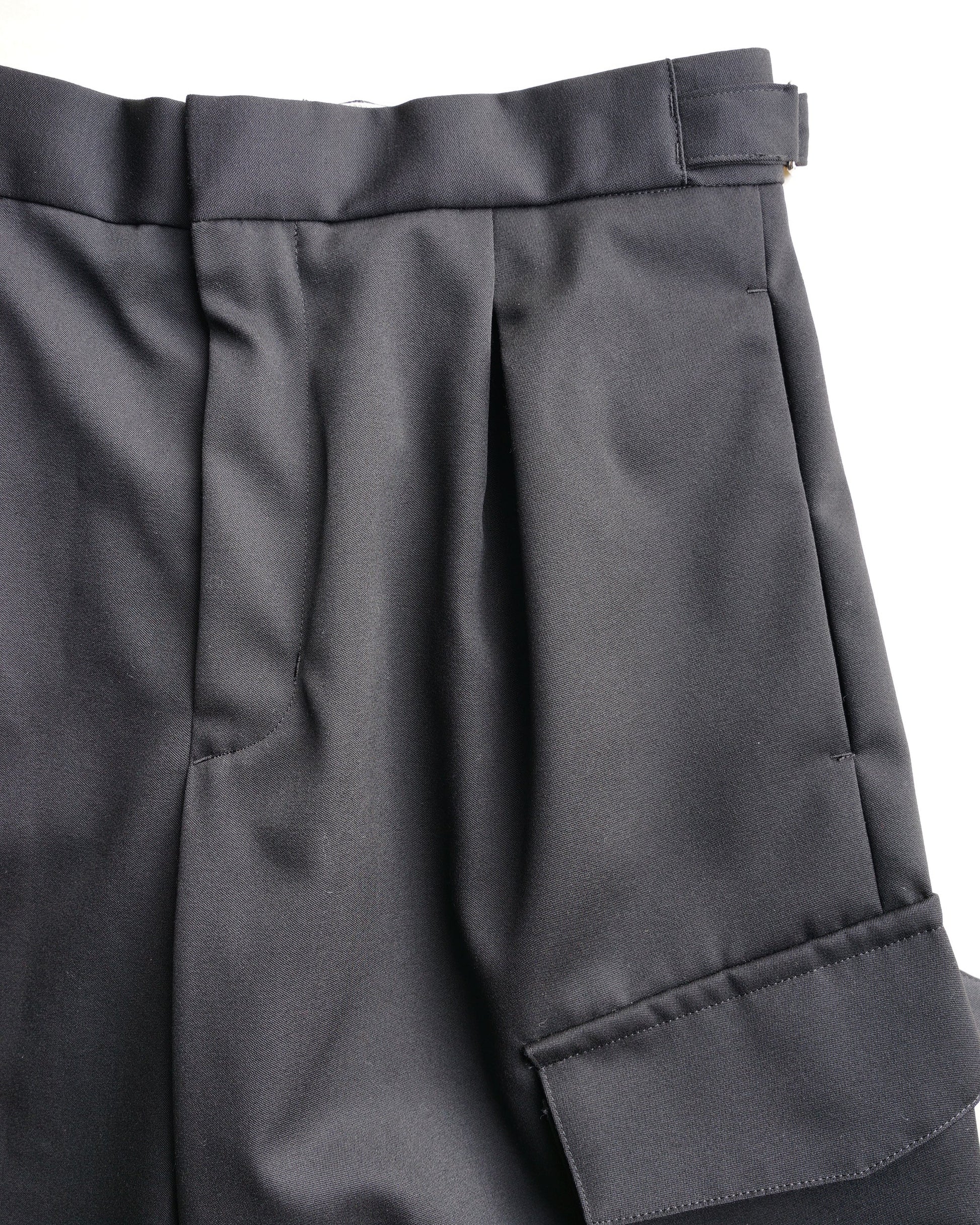 クロスタックカーゴ　ブラック　タック部分