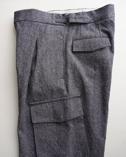 クロスタックカーゴ　側面　ブラックネイビー