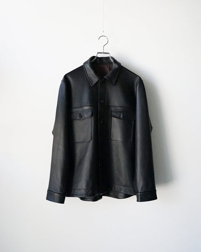 Cale　LAMB LEATHER  JACKET - HEAVY