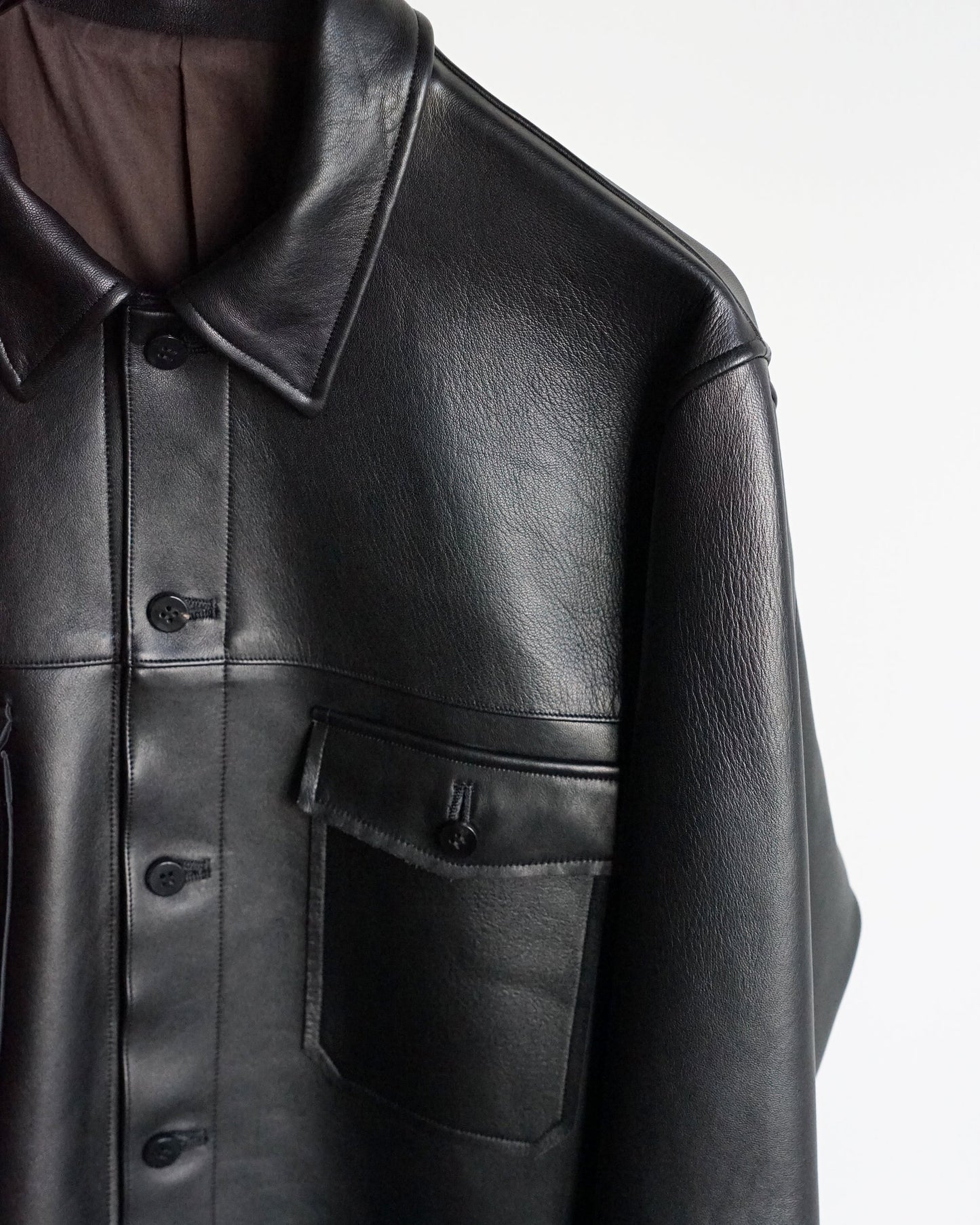 Cale　LAMB LEATHER  JACKET - HEAVY