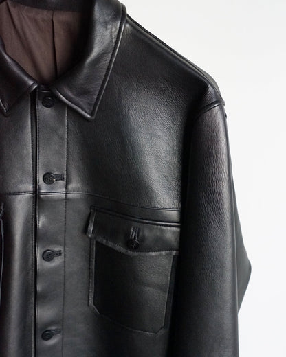 Cale　LAMB LEATHER  JACKET - HEAVY