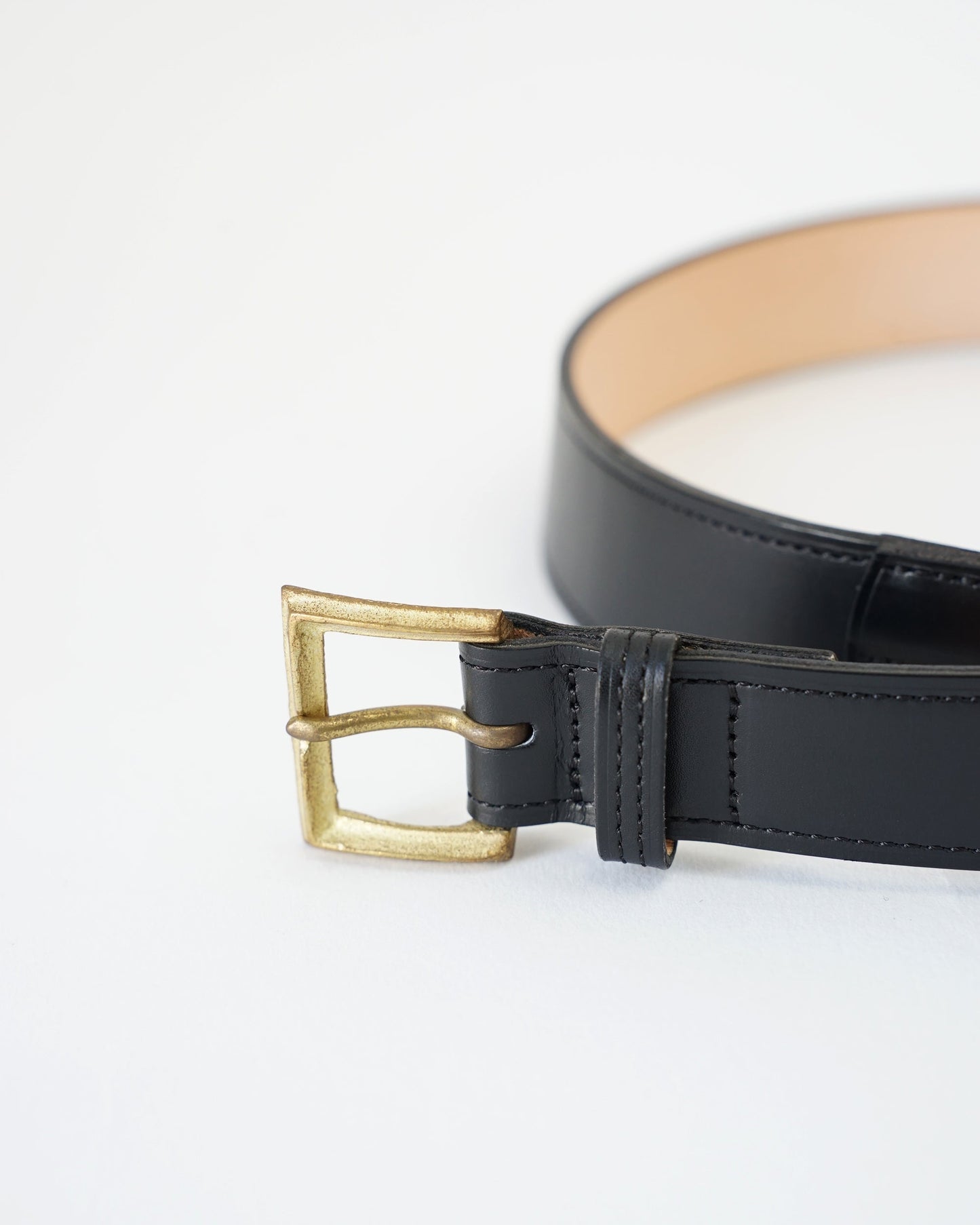 ドレスジョッパーズベルト　ブラック　バックル部分　真鍮