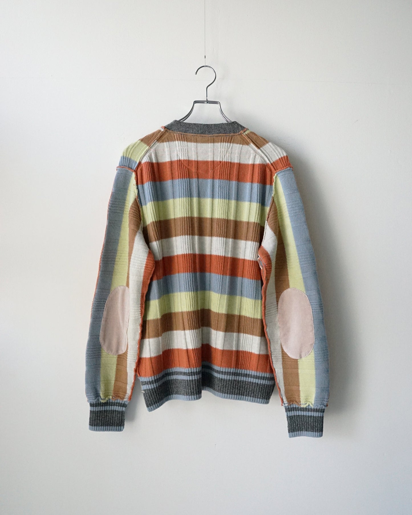 ANSNAM Rriverrun　stripes cardigan